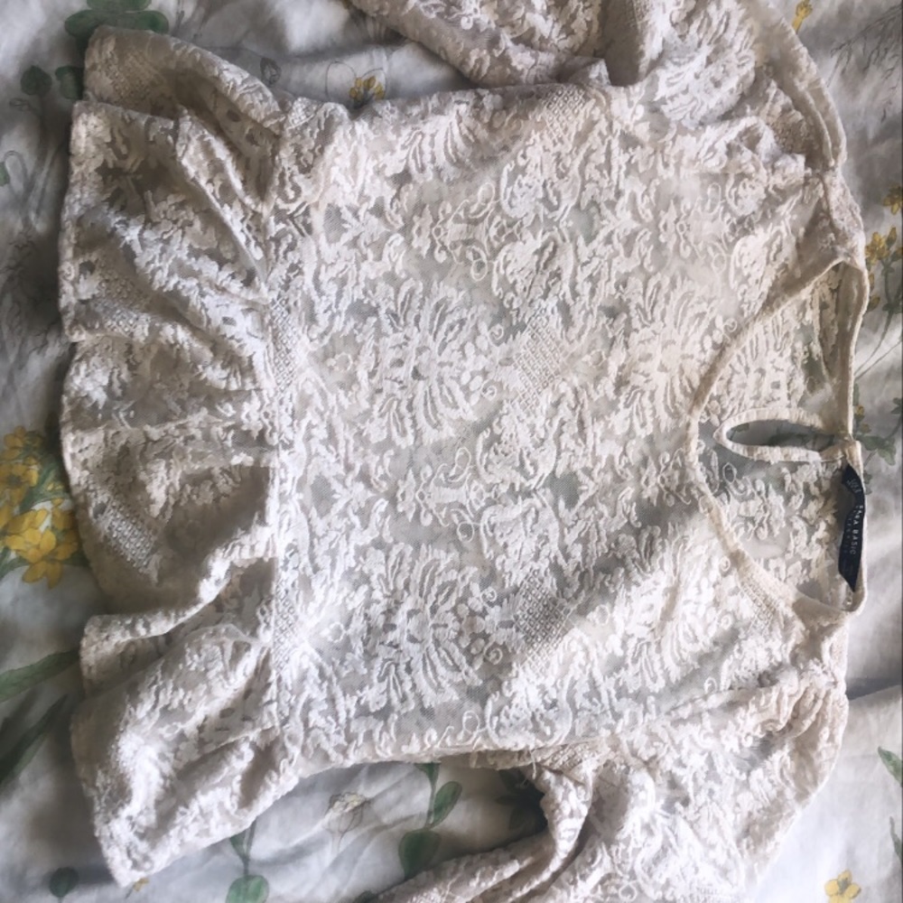 Zara lace top